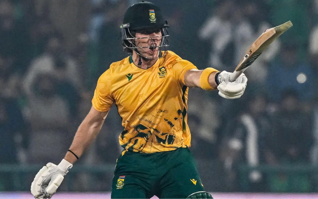 Dewald Brevis out of SA vs PAK ODIs [Source: AFP]