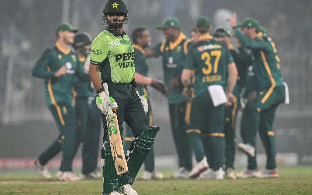 Babar Azam once again departed cheaply [Source: AFP]