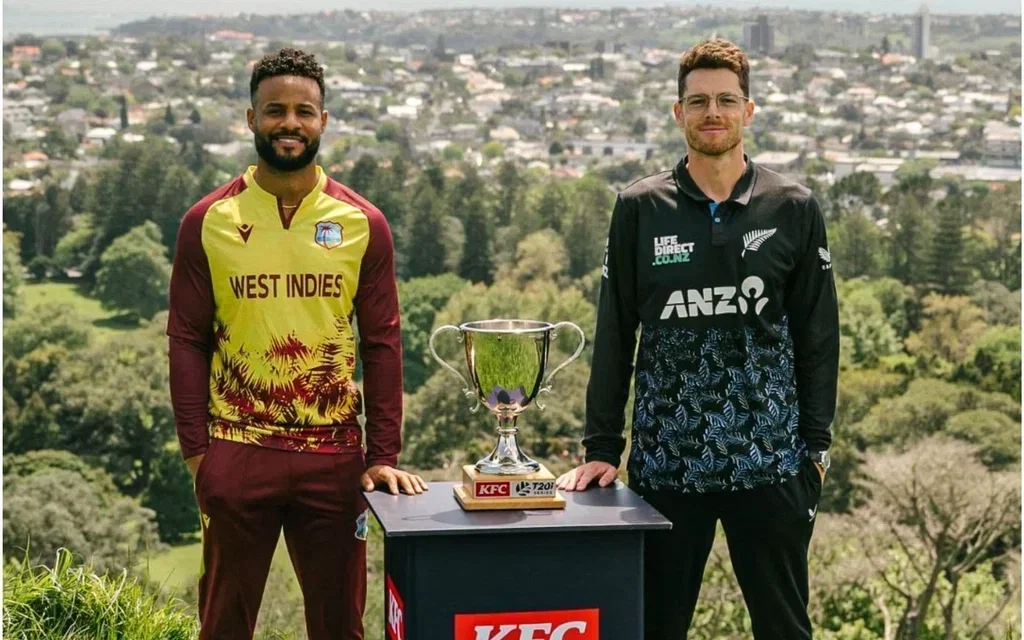 West Indies vs New Zealand - (Source: AFP)