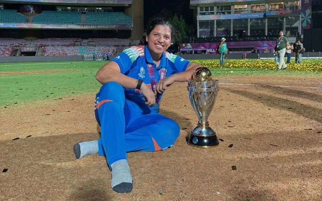 Richa Ghosh, the born winner [Source: AFP Photos]