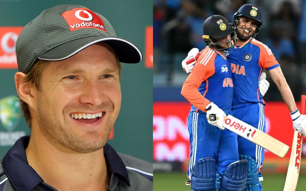 Shane Watson and Abhishek Sharma and Shubman Gill [Source: @mahil_stayn/X.com]