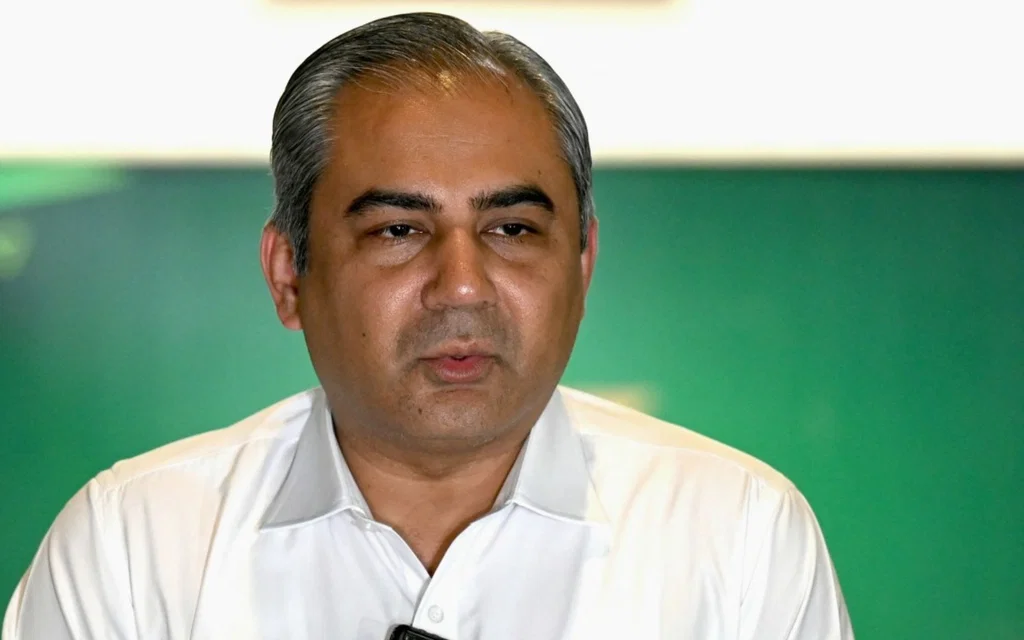 Mohsin Naqvi (Source: AFP)