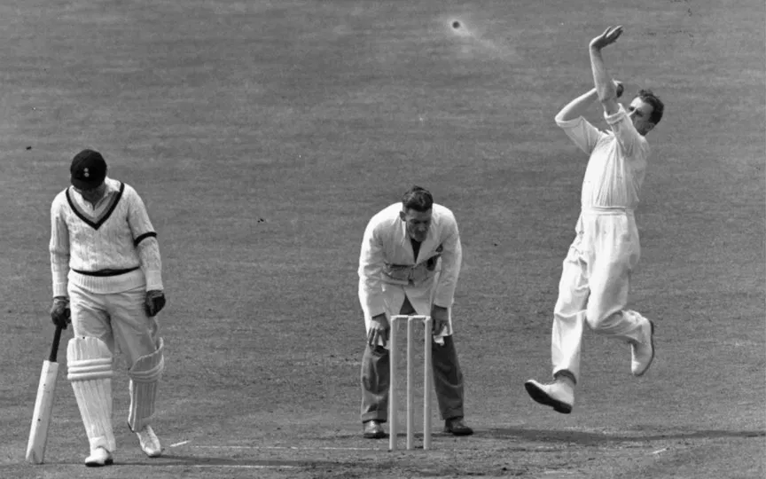 Jim Laker [Source: X/ICC]