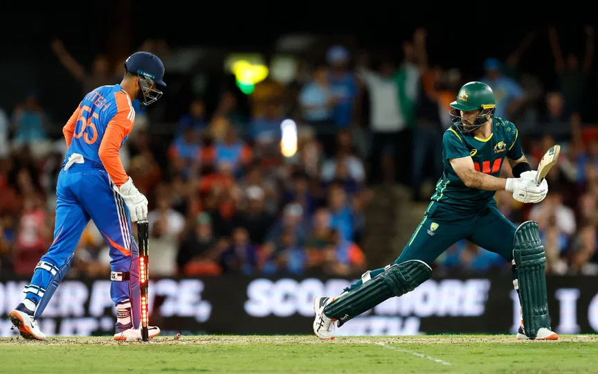 भारत ने ऑस्ट्रेलिया को हराकर 2-1 की बढ़त बनाई [स्रोत: @BCCI/x]