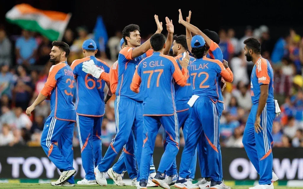 India win by 48 runs vs Aus in 4th T20I. [Source - @bcci/x.com]