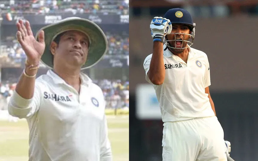 As Sachin Tendulkar bowed out, Rohit Sharma rose with a majestic 177 for India