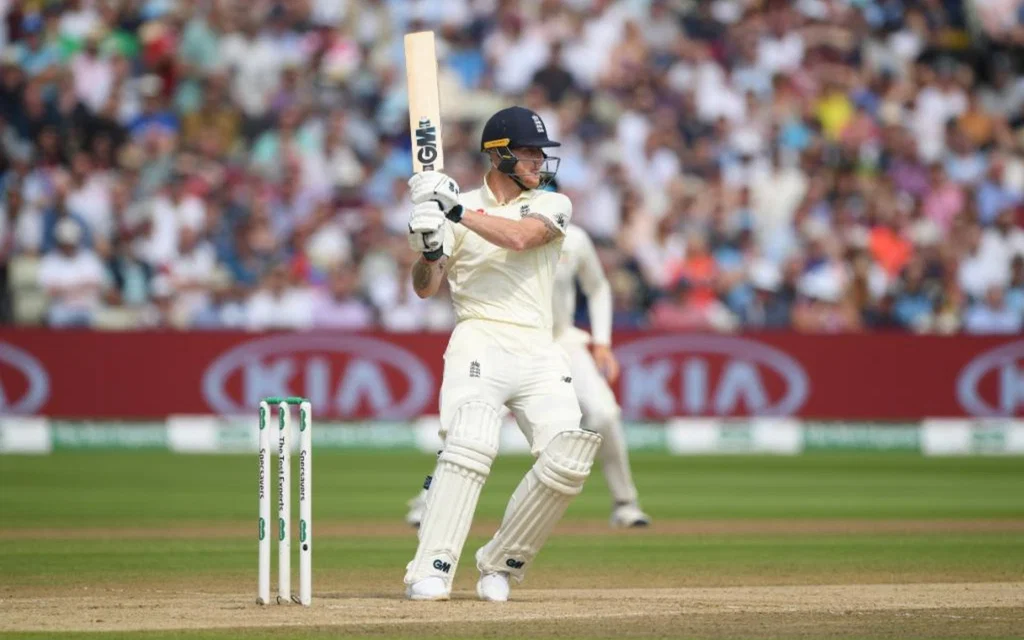 Ben Stokes smashes a spectacular ton (Source: @ICC/x.com) 