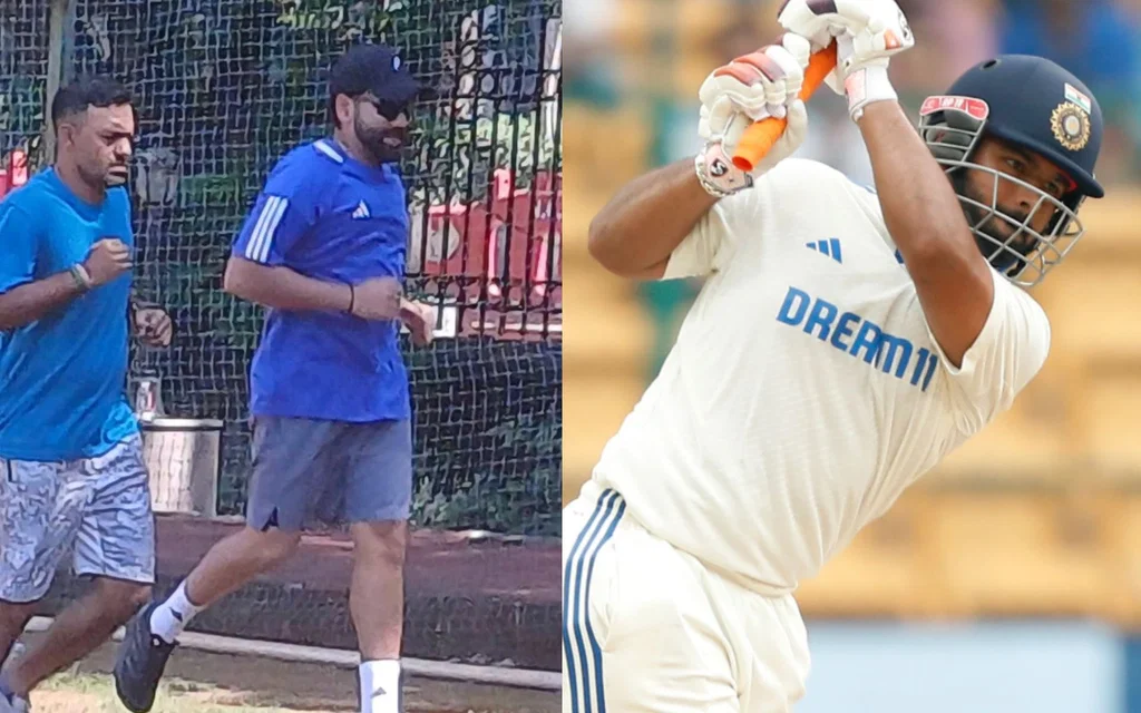 Rohit Sharma and Rishabh Pant [Source: @toi_gauravG, @riseup_pant17/x.com]