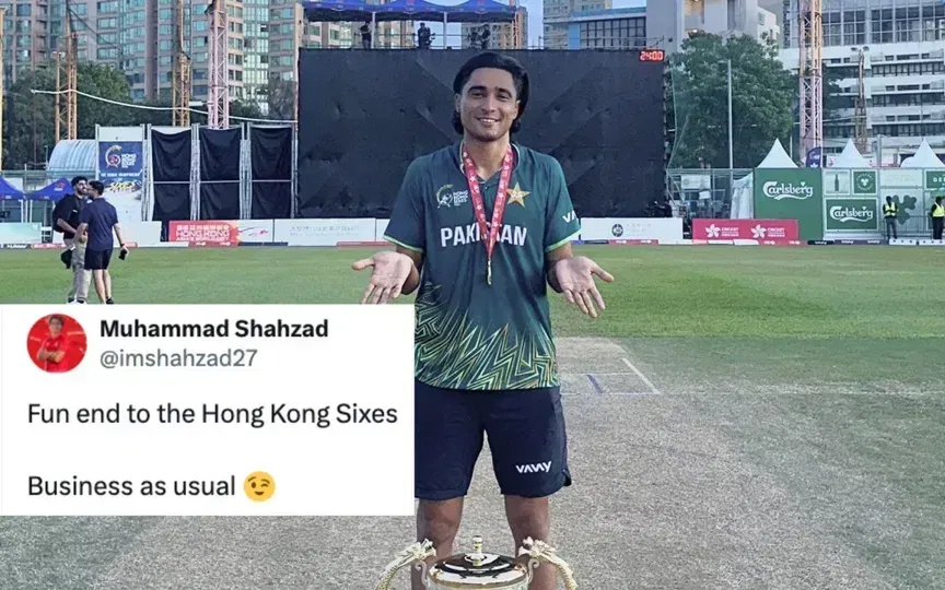 PSL star copies Pandya's celebration after PAK's Hong Kong Sixes win; trolls India in latest tweet