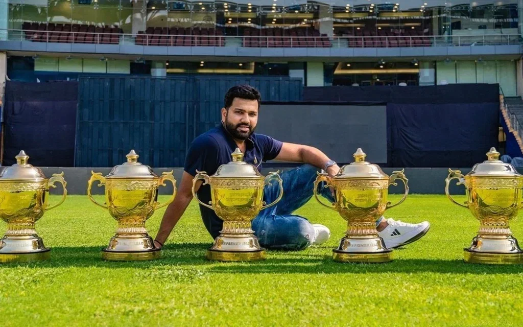 Rohit Sharma won fifth IPL title in 2020 [Source: @SPORTYVISHAL/X.com]