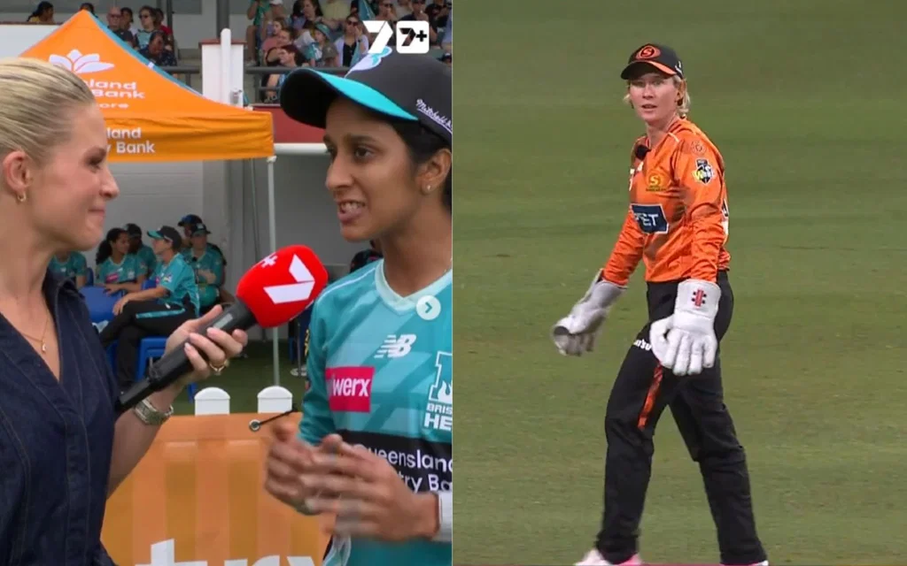 Jemimah Rodrigues and Beth Mooney [Source: @7Cricket/x]