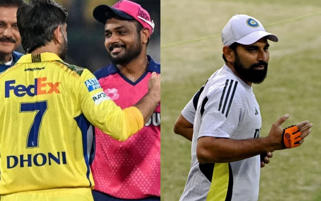 Sanju Samson and Mohammed Shami [Source: AFP]