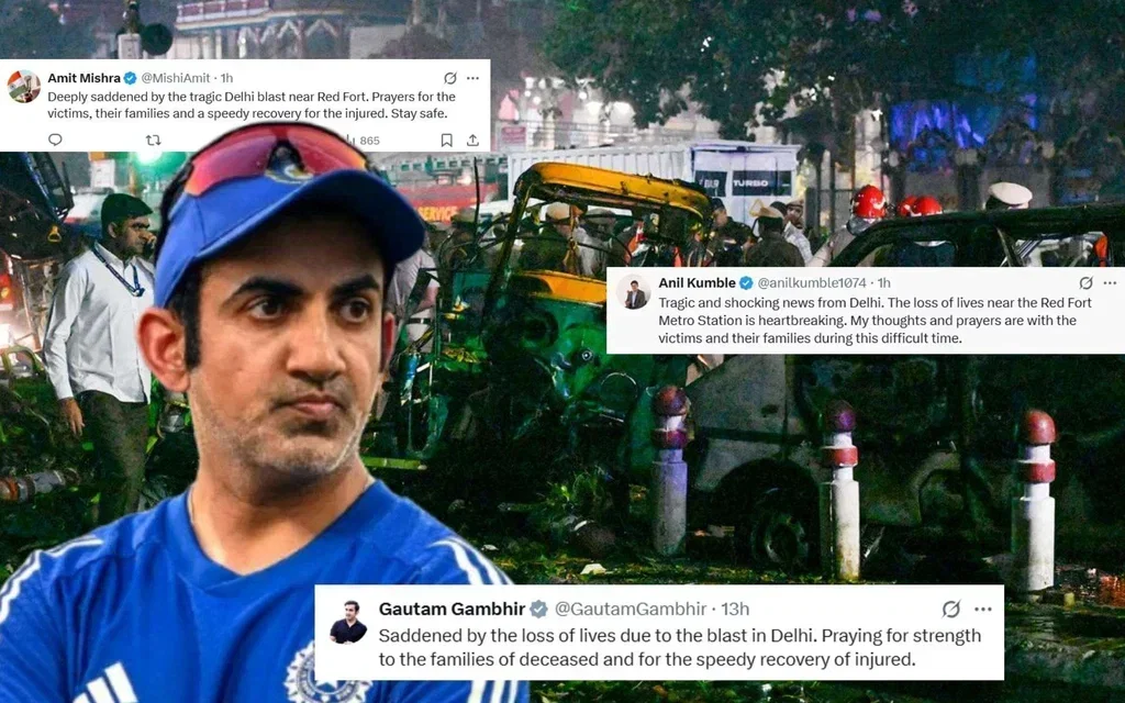 Gautam Gambhir and many Indian cricketers expressed sorrow for the blast [Source: Screengrab]