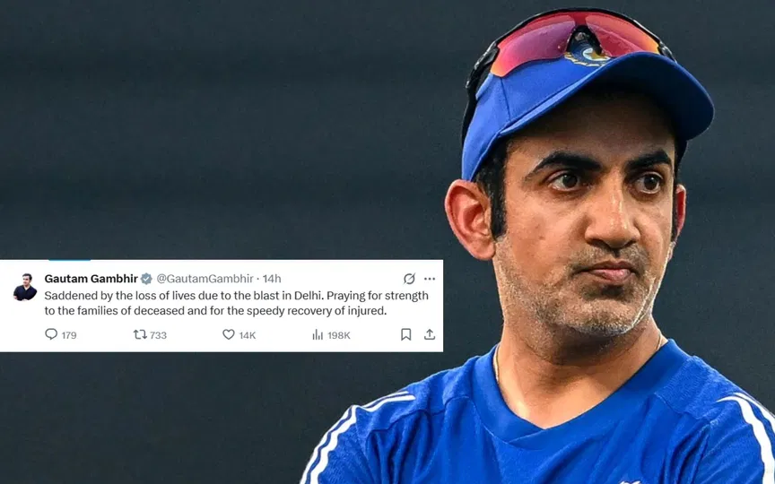 Gautam Gambhir's twitter post [Source: Screengrab]