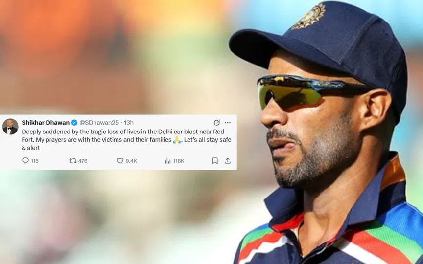 Shikhar Dhawan's twitter post [Source: Screengrab]