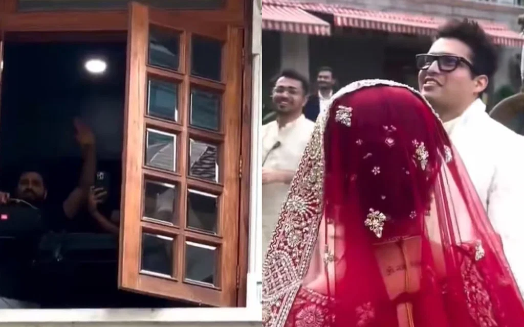 Rohit Sharma dances [Source: @rushiii_12/X.com]