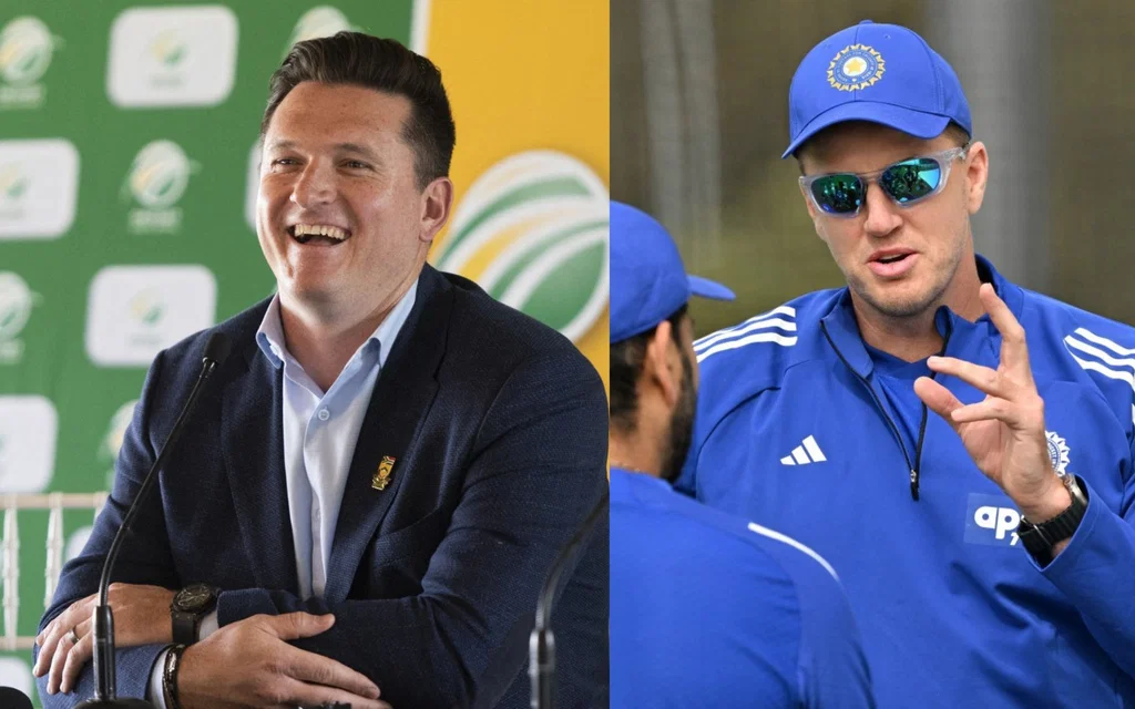 Graeme Smith and Morne Morkel (Source: AFP)