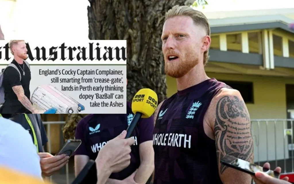 Ben Stokes [Source: @TheBarmyArmy/x, West Australian]