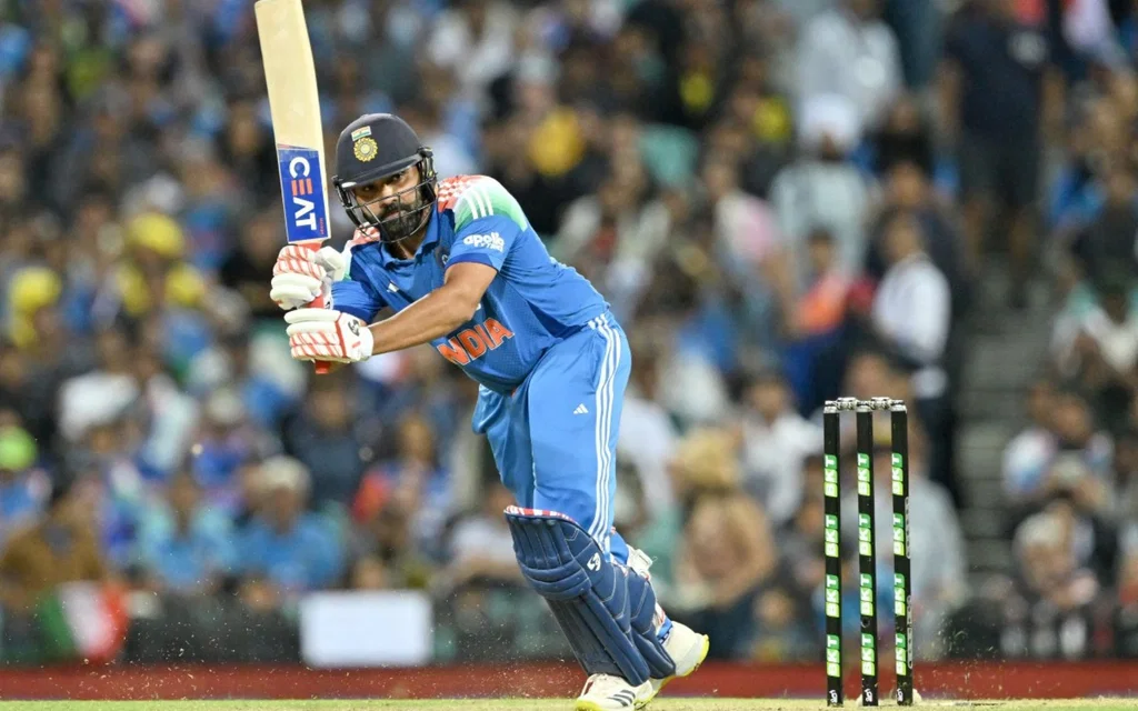 Rohit Sharma for India - (Source: AFP)