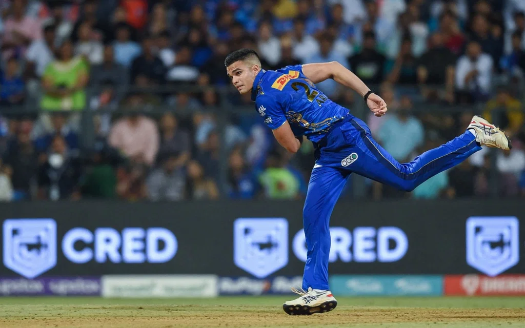 Arjun Tendulkar for Mumbai Indians - (Source: AFP)