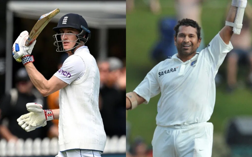 Harry Brook compared to Sachin Tendulkar [Source: @pabnaindia, @WisdenCricket/X.com]