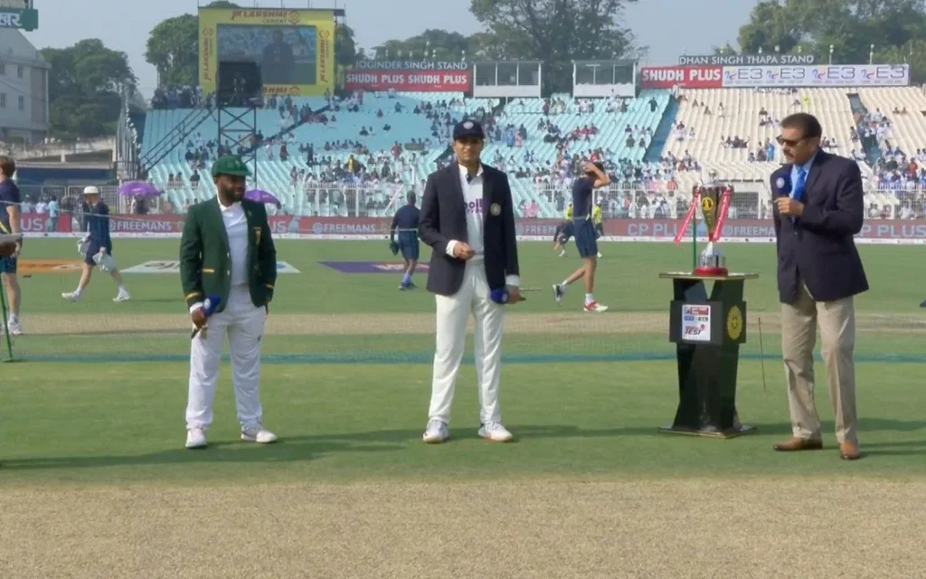 SA won the toss and opted to bat [Source: @BCCI/X]