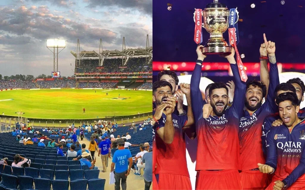 MCA stadium analysis for RCB [Source: @vsvadivelfca, @45Fan_Prathmesh/X.com]