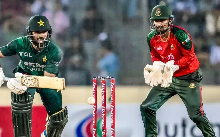 पाकिस्तान ने बांग्लादेश को खारिज किया [स्रोत: @TheSportsSide1/X.com]