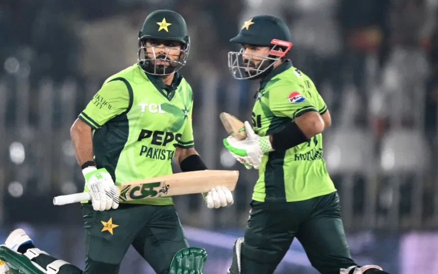 पाकिस्तान ने श्रीलंका को हराया [Source: @ICC/X.com]