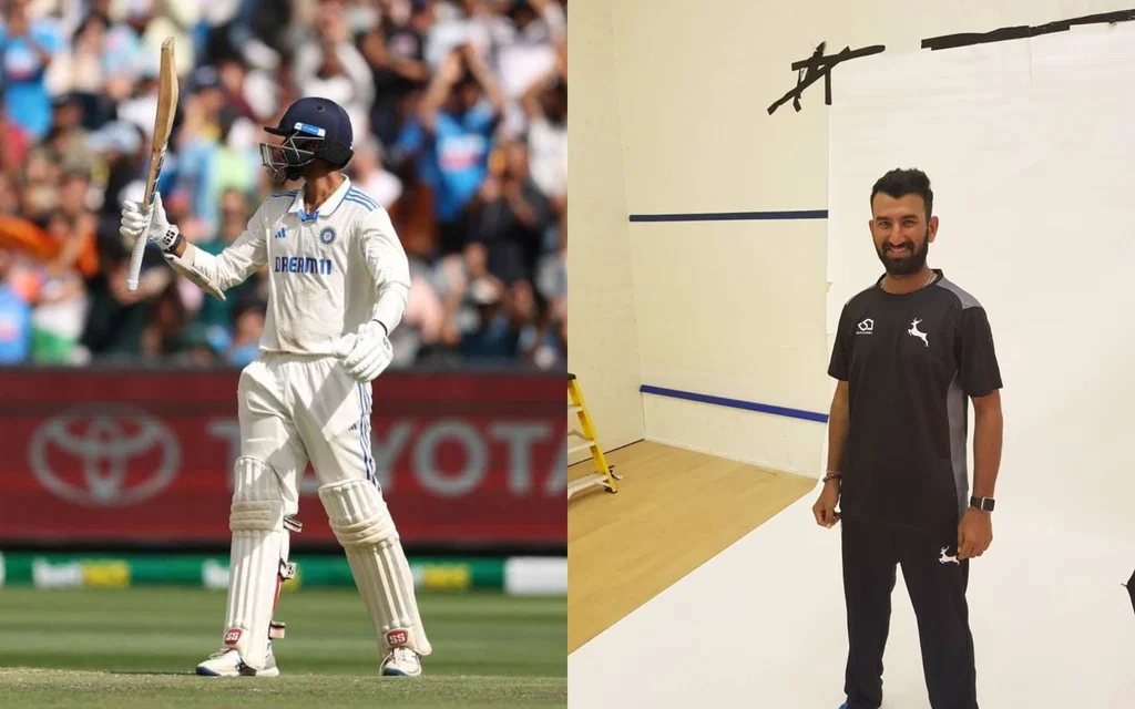 Pujara speaks about Washington Sundar's no. 3 position (Source: @CricCrazyJohns/x.com, @cheteshwar1/x.com)