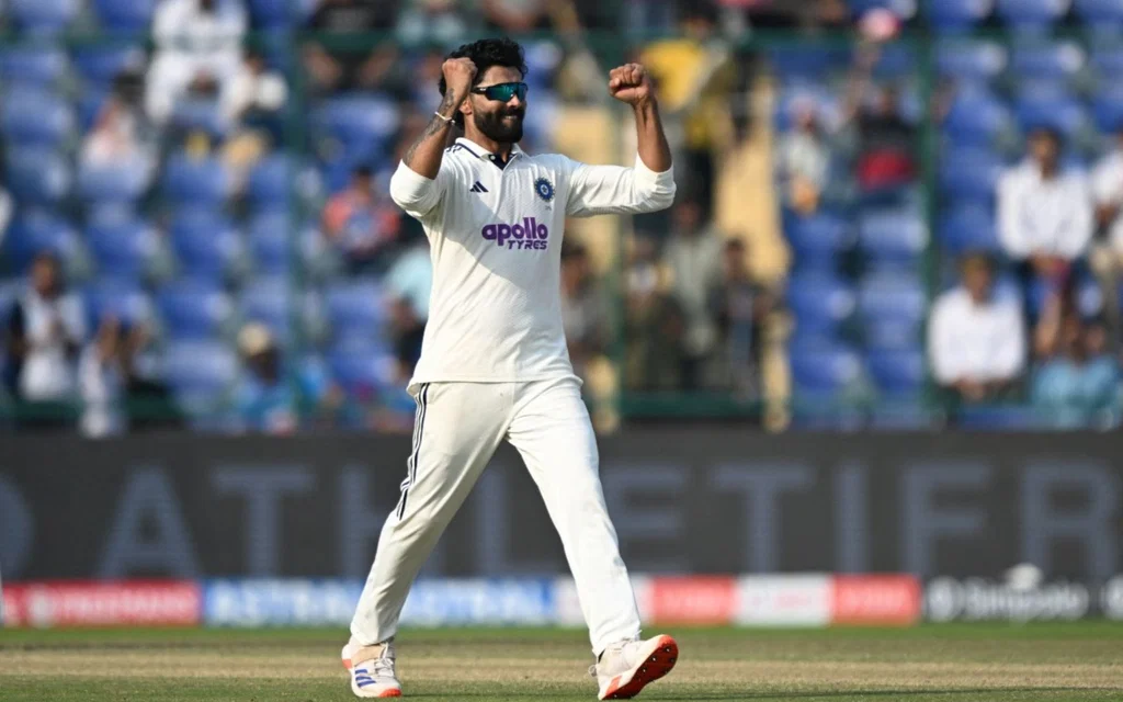 Jadeja creates record [Source: AFP Photo]
