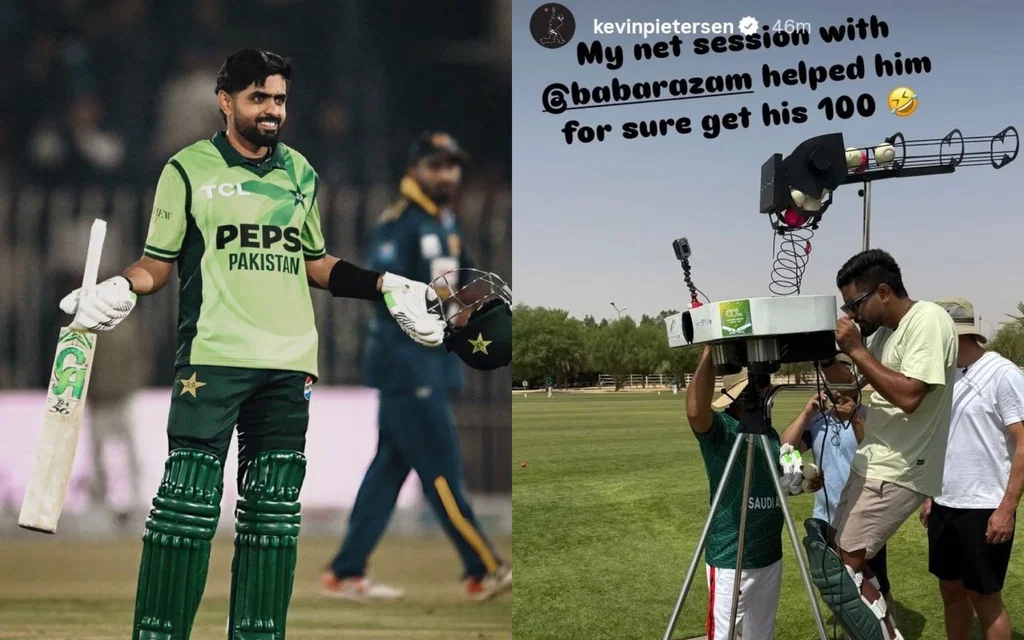 Babar Azam [Source: @CricCrazyJohns, @CallMeSheri1_/x]