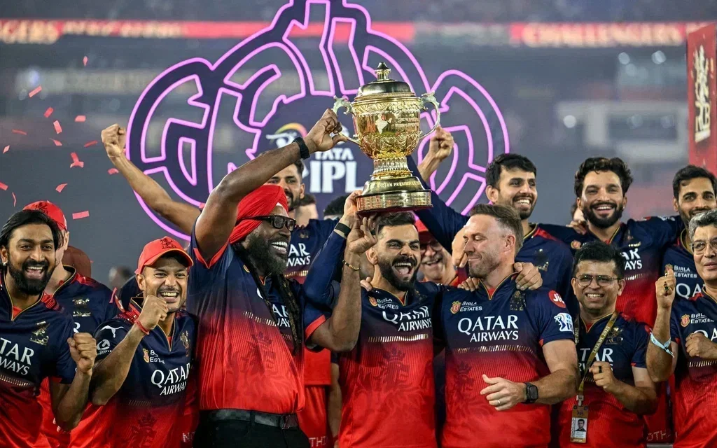 RCB finished as the champions of IPL 2025 [Source: AFP]