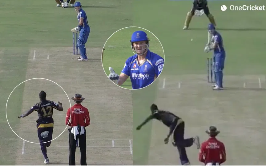 When Russell annoyed KKR coach Shane Watson with weird antics in heated IPL face-off When Russell annoyed KKR coach Shane Watson with weird antics in heated IPL face-off