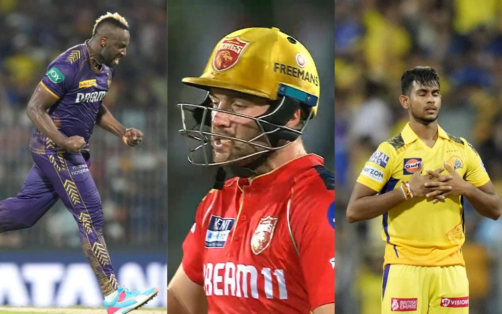 Russell, Inglis, Matheesha Pathirana [@CricCrazyJohns, Bibhu_224/X.com]