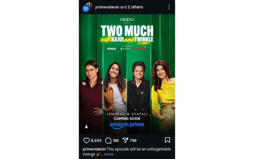 Instagram Post for the episode (Source: @primevideoin/instagram.com)