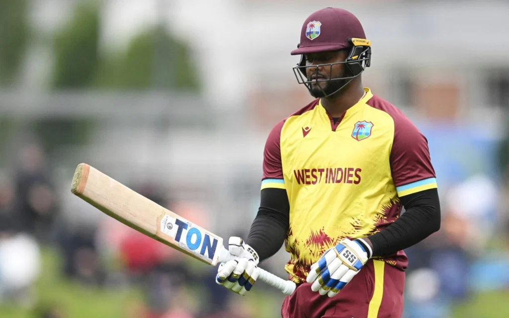 Romario Shepherd for West Indies - (Source: AFP)