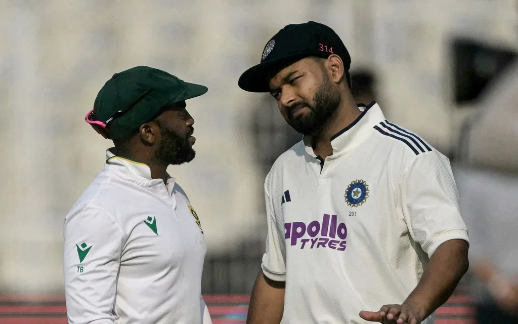 Rishabh Pant & Temba Bavuma [Source: AFP Photos]