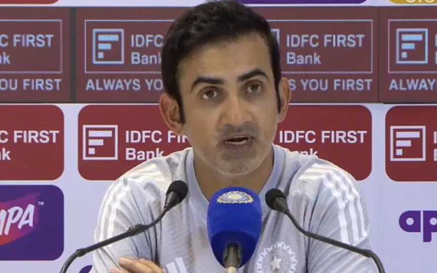 Gambhir defends pitch news