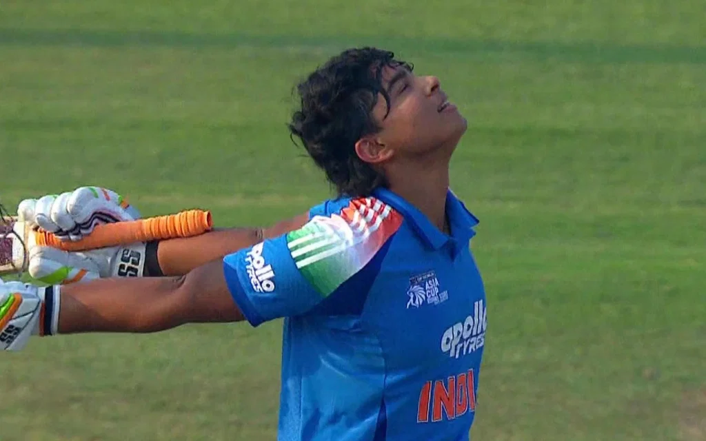 Suryavanshi in action during Rising Stars Asia Cup [Source: SDhawan25/x.com]
