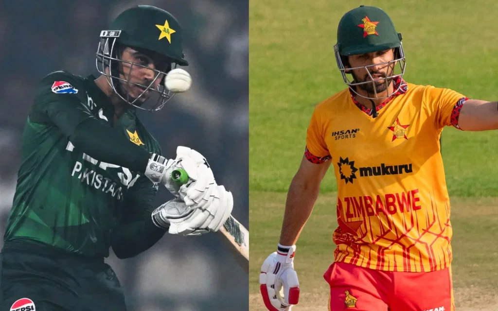 PAK vs ZIM statistical preview 1st T20I [Source: @shoraib_zakir/X.com]