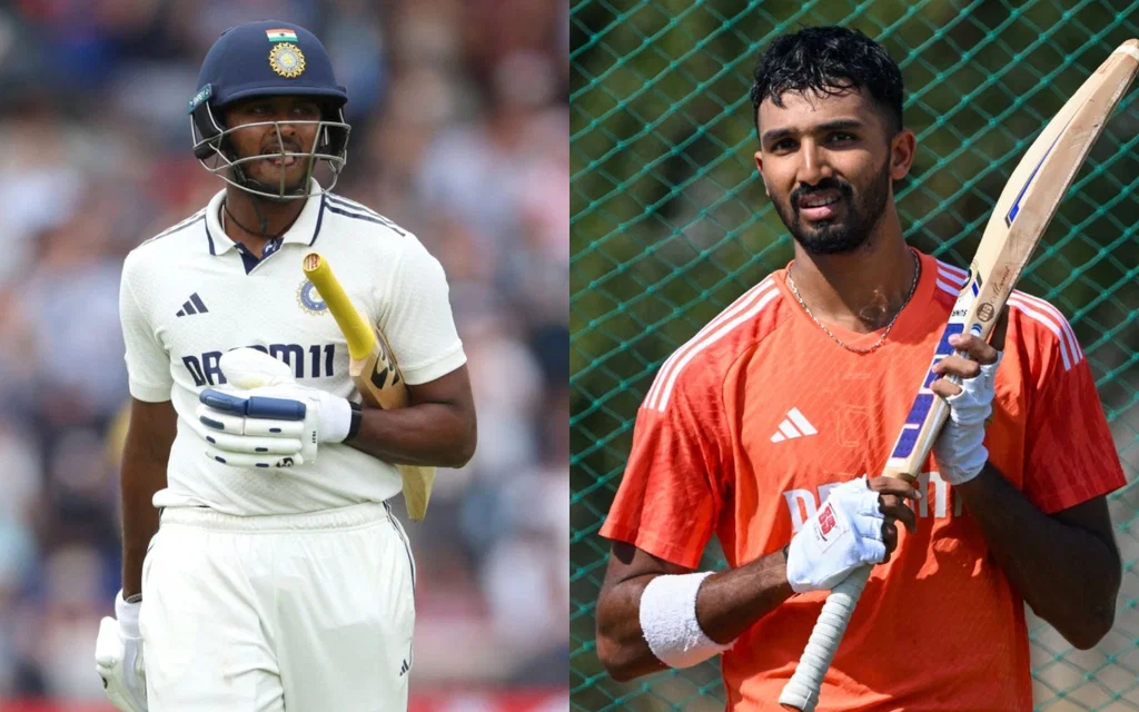 Sai Sudharsan vs Devdutt Padikkal [Source: AFP]
