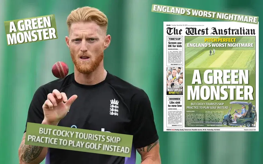 Australian media amps up The Ashes with 'cocky tourists' jibe at Ben Stokes and Co