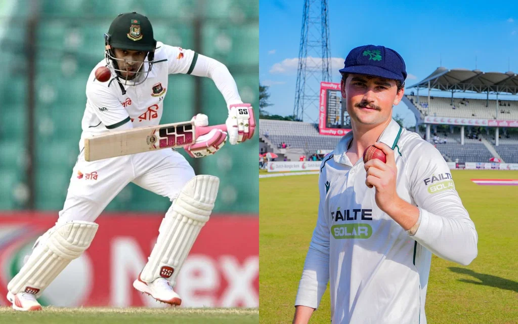Mushfiqur Rahim and Matthew Humphreys [arnuX05, irishcricketpod/X.com]