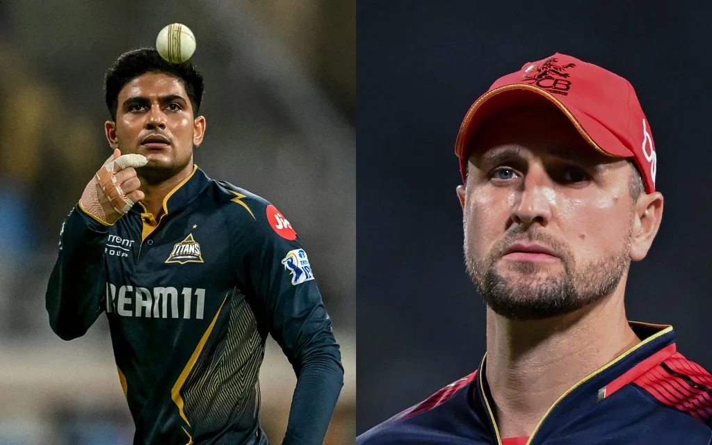 Shubman Gill & Liam Livingstone (Source: AFP Photos)