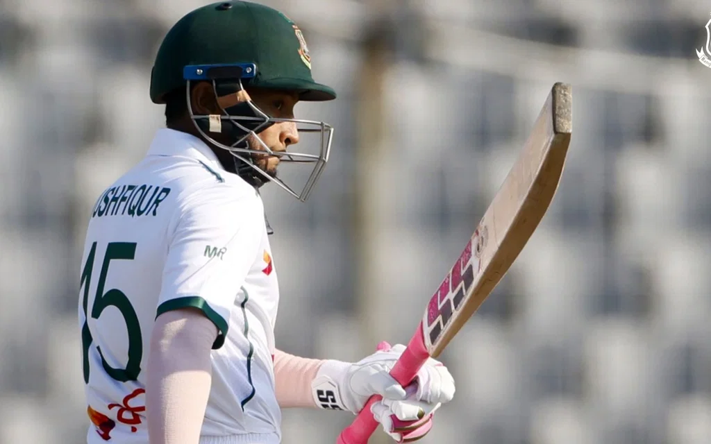 Mushfiqur Rahim shines on 100th Test [Source: @BCBtigers/X.com]