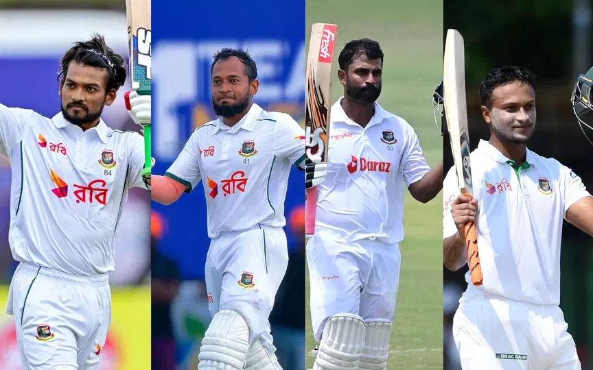 Most hundreds for Bangladesh in Tests