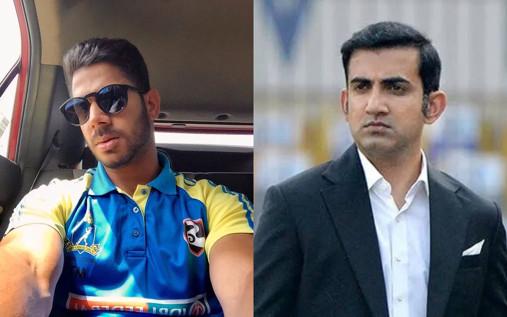 Manoj Tiwary slams Gambhir (Source: @tiwarymanoj/x.com, @Gagan4344/x.com)