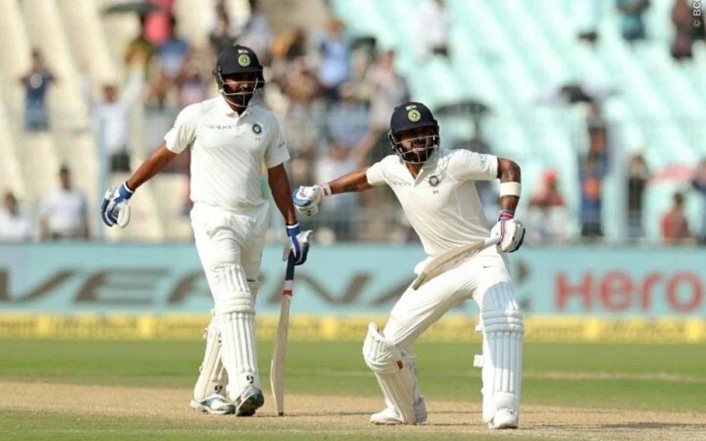 Virat Kohli smashes 50th internation ton in Kolkata (Source: @ViratGang/x.com)