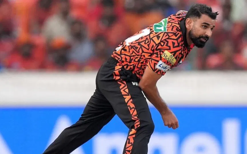 Mohammed Shami during IPL 2025 (Source: @HitmanCricket/X)